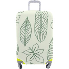 Banana Leaves Draw  Luggage Cover (large) by ConteMonfrey