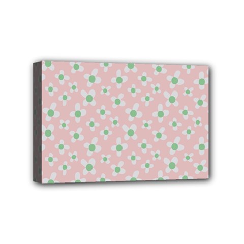 Pink Spring Blossom Mini Canvas 6  X 4  (stretched) by ConteMonfrey