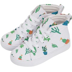 Among Succulents And Cactus  Kids  Hi-top Skate Sneakers by ConteMonfrey