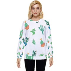 Among Succulents And Cactus  Hidden Pocket Sweatshirt by ConteMonfrey