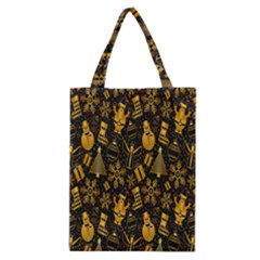 Christmas Background Seamless Classic Tote Bag