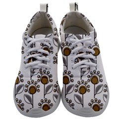 Daisy Minimalist Leaves Mens Athletic Shoes by ConteMonfrey