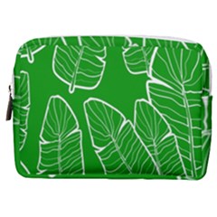 Green Banana Leaves Make Up Pouch (medium) by ConteMonfrey