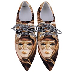 Venetian Mask Pointed Oxford Shoes by ConteMonfrey