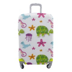 Turtle Animal Sea Life Luggage Cover (small) by danenraven