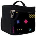 Geometric Art Colorful Shape Make Up Travel Bag (Big) View1