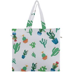 Among Succulents And Cactus  Canvas Travel Bag by ConteMonfreyShop