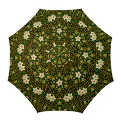 Flower Power And Big Porcelainflowers In Blooming Style Golf Umbrellas by pepitasart