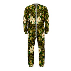 Flower Power And Big Porcelainflowers In Blooming Style Onepiece Jumpsuit (kids) by pepitasart