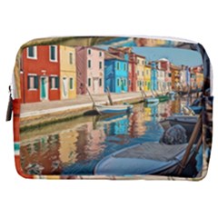 Boats In Venice - Colorful Italy Make Up Pouch (medium) by ConteMonfrey