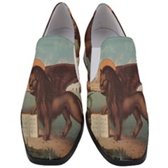 Lion Of Venice, Italy Women Slip On Heel Loafers by ConteMonfrey