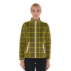 Yellow Small Plaids Women s Bomber Jacket by ConteMonfrey
