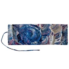 Abstract Ammonite Roll Up Canvas Pencil Holder (m)