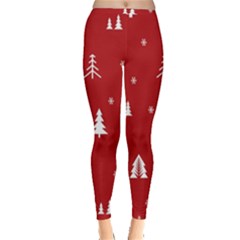 Abstract-cute-christmas Seamless Inside Out Leggings by nateshop