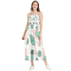 Art Geometric Boho Sleeveless Summer Dress