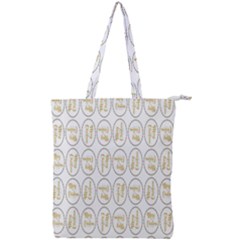Background-cute-christmas Gold Double Zip Up Tote Bag by nateshop