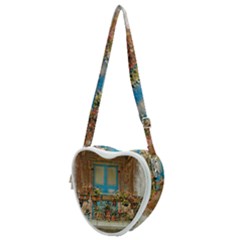 Beautiful Venice Window Heart Shoulder Bag by ConteMonfrey