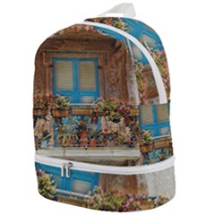 Beautiful Venice Window Zip Bottom Backpack by ConteMonfrey
