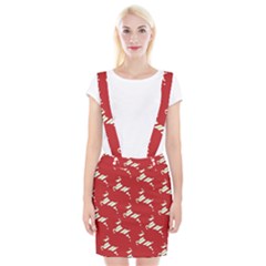 Christmas-merry Christmas Braces Suspender Skirt by nateshop