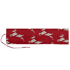 Christmas-merry Christmas Roll Up Canvas Pencil Holder (l) by nateshop