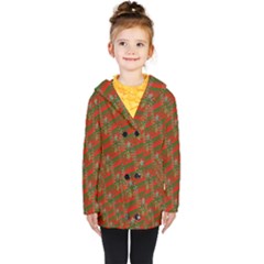 Holidays Kids  Double Breasted Button Coat by nateshop