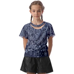 Internet Kids  Front Cut Tee by nateshop