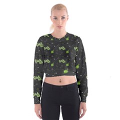 Halloween - The Witch Is Back   Cropped Sweatshirt by ConteMonfrey