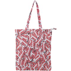 Merry-christmas Double Zip Up Tote Bag by nateshop