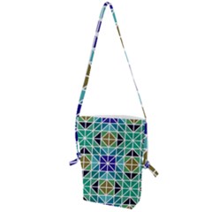 Mosaic 3 Folding Shoulder Bag by nateshop