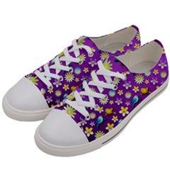 Pattern Men s Low Top Canvas Sneakers by nateshop