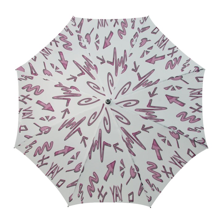 Pink Golf Umbrellas