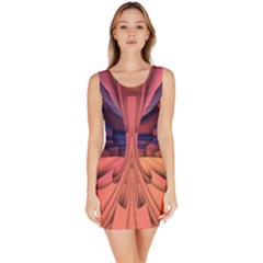 Pattern Colorful Background Abstarct Bodycon Dress