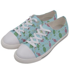 Toffees Candy Sweet Dessert Women s Low Top Canvas Sneakers