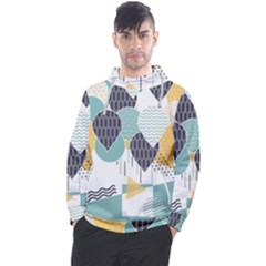 Abstract Balloon Pattern Decoration Men s Pullover Hoodie by Ravend