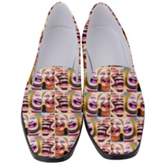Funny Monsters Teens Collage Women s Classic Loafer Heels by dflcprintsclothing