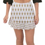 Stars-3 Fishtail Mini Chiffon Skirt