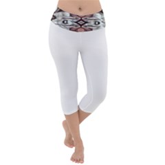 Im Fourth Dimension Colour 78 Lightweight Velour Capri Yoga Leggings by imanmulyana