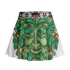 Im Fourth Dimension Colour 82 Mini Flare Skirt by imanmulyana
