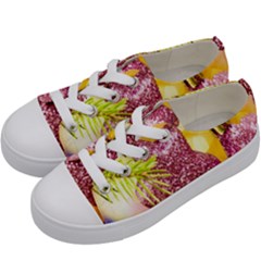 Christmas Decoration 5 Kids  Low Top Canvas Sneakers by artworkshop