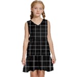 Box Black Kids  Sleeveless Tiered Mini Dress