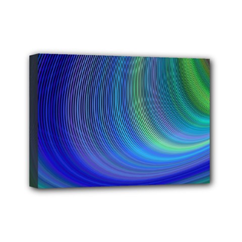 Space Design Abstract Sky Storm Mini Canvas 7  X 5  (stretched) by danenraven