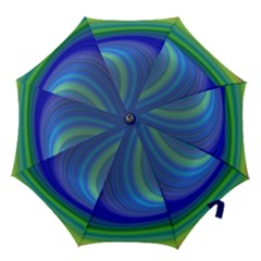 Space Design Abstract Sky Storm Hook Handle Umbrellas (medium) by danenraven
