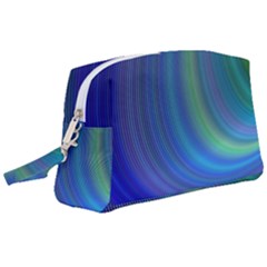 Space Design Abstract Sky Storm Wristlet Pouch Bag (large) by danenraven