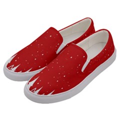 Merry Cristmas,royalty Men s Canvas Slip Ons by nateshop