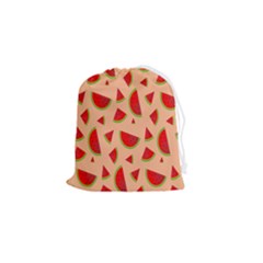 Fruit-water Melon Drawstring Pouch (small) by nateshop