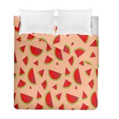 Fruit-water Melon Duvet Cover Double Side (full/ Double Size) by nateshop