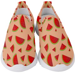 Fruit-water Melon Kids  Slip On Sneakers by nateshop