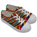 Fabric-2 Kids  Low Top Canvas Sneakers View3