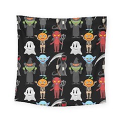 Halloween Square Tapestry (small) by nateshop