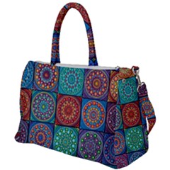 Mandala Art Duffel Travel Bag by nateshop